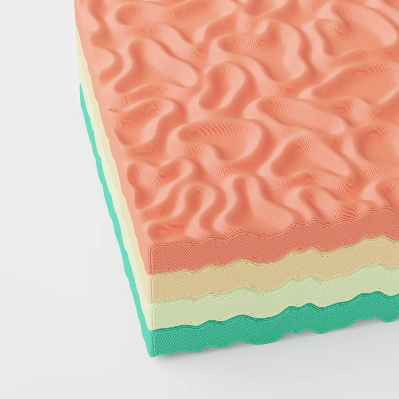 Set de 4 posavasos modernos con textura orgánicaPosavasosHome & Garden > Kitchen & Dining > Barware > Coasters