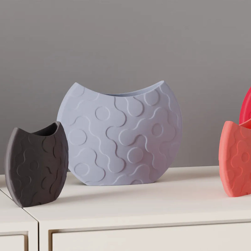 Jarrón decorativo ondulado impreso en 3DJARRÓNHome & Garden > Decor > Vases