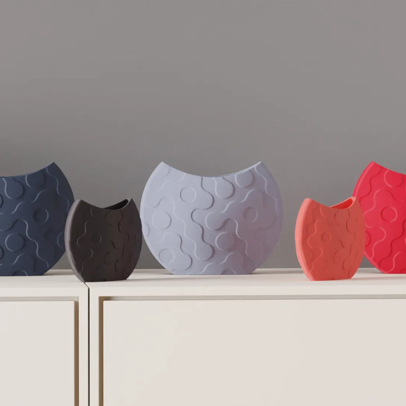 Jarrón decorativo ondulado impreso en 3DJARRÓNHome & Garden > Decor > Vases
