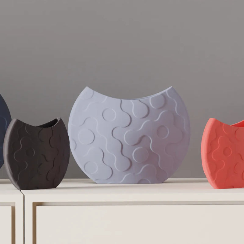 Jarrón decorativo ondulado impreso en 3DJARRÓNHome & Garden > Decor > Vases