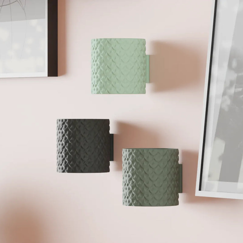 Macetero de pared impreso en 3D – diseño texturizadoMACETEROHome & Garden > Lawn & Garden > Gardening > Pots & Planters > Planters