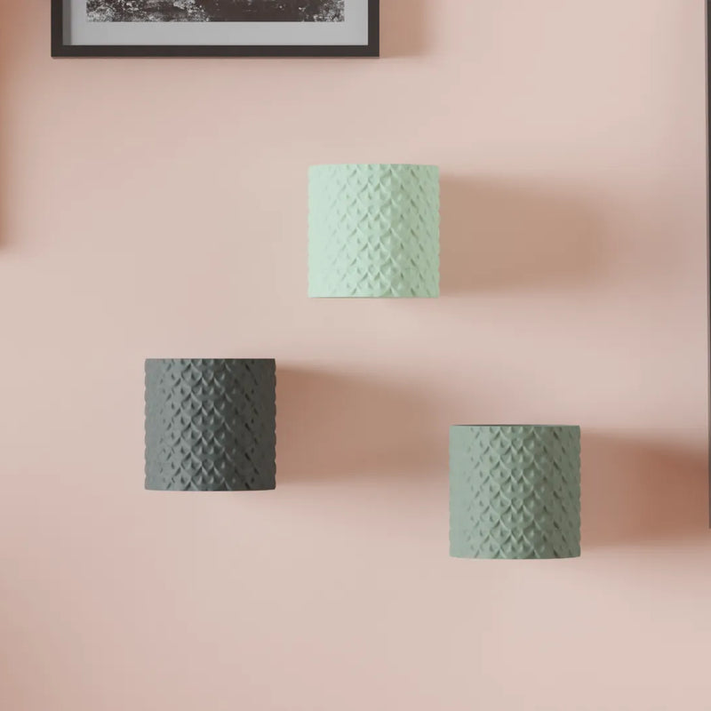 Macetero de pared impreso en 3D – diseño texturizadoMACETEROHome & Garden > Lawn & Garden > Gardening > Pots & Planters > Planters