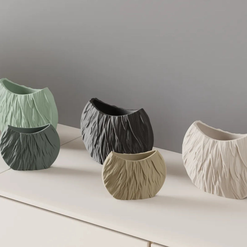 Jarrón decorativo escultórico texturizado impreso en 3DJARRÓNHome & Garden > Decor > Vases