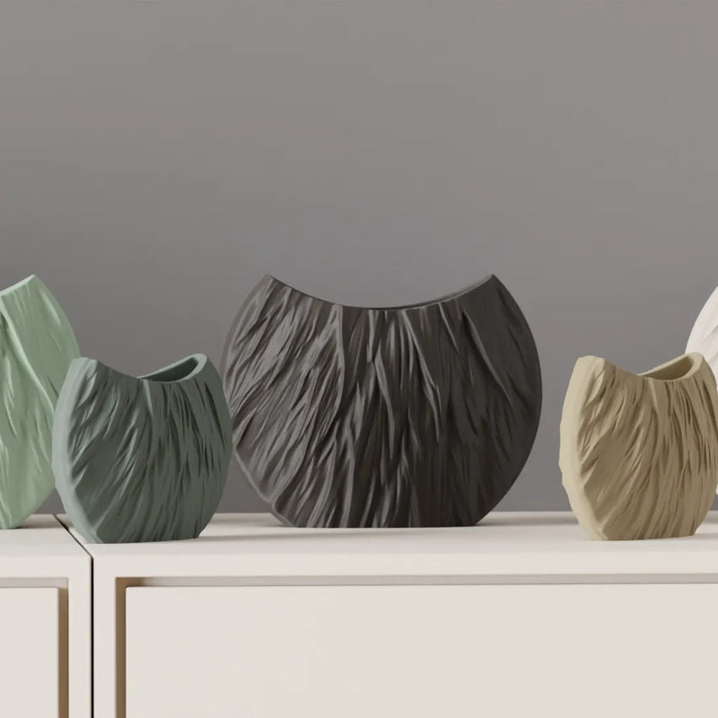 Jarrón decorativo escultórico texturizado impreso en 3DJARRÓNHome & Garden > Decor > Vases