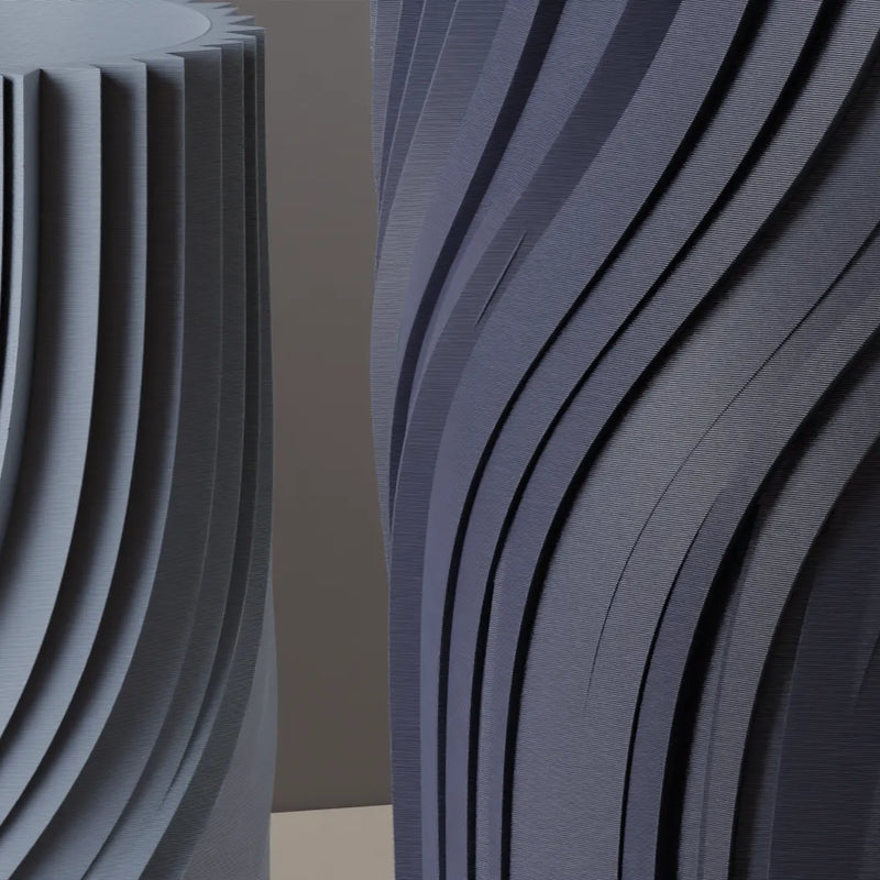 Jarrón minimalista ondulado,18cm | Florero escultural estilo nórdicoJARRÓNHome & Garden > Decor > Vases