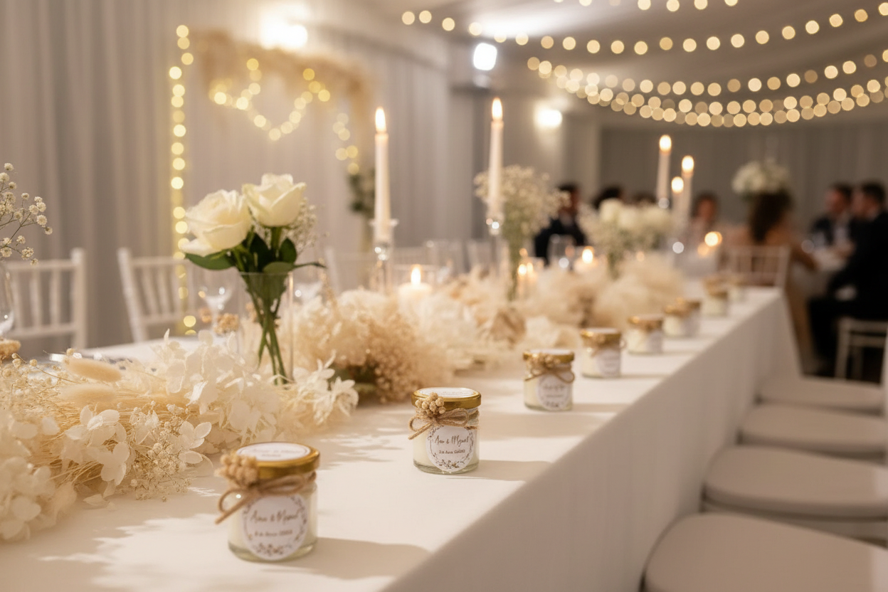 Mini Vela Personalizada para Bodas – Reserva tu Pedido