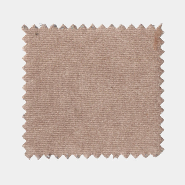 Sofá chaiselongue tapizado aterciopelado arena | salón