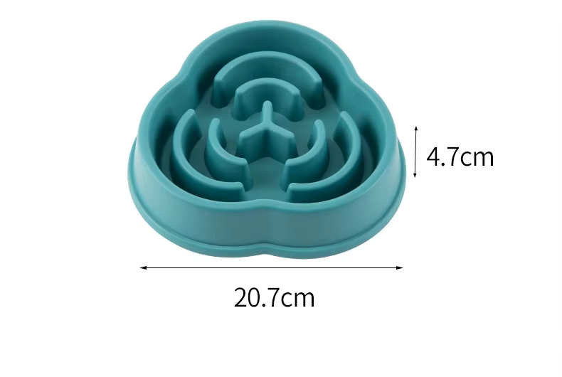 Cuenco triangular antivoracidadComederos