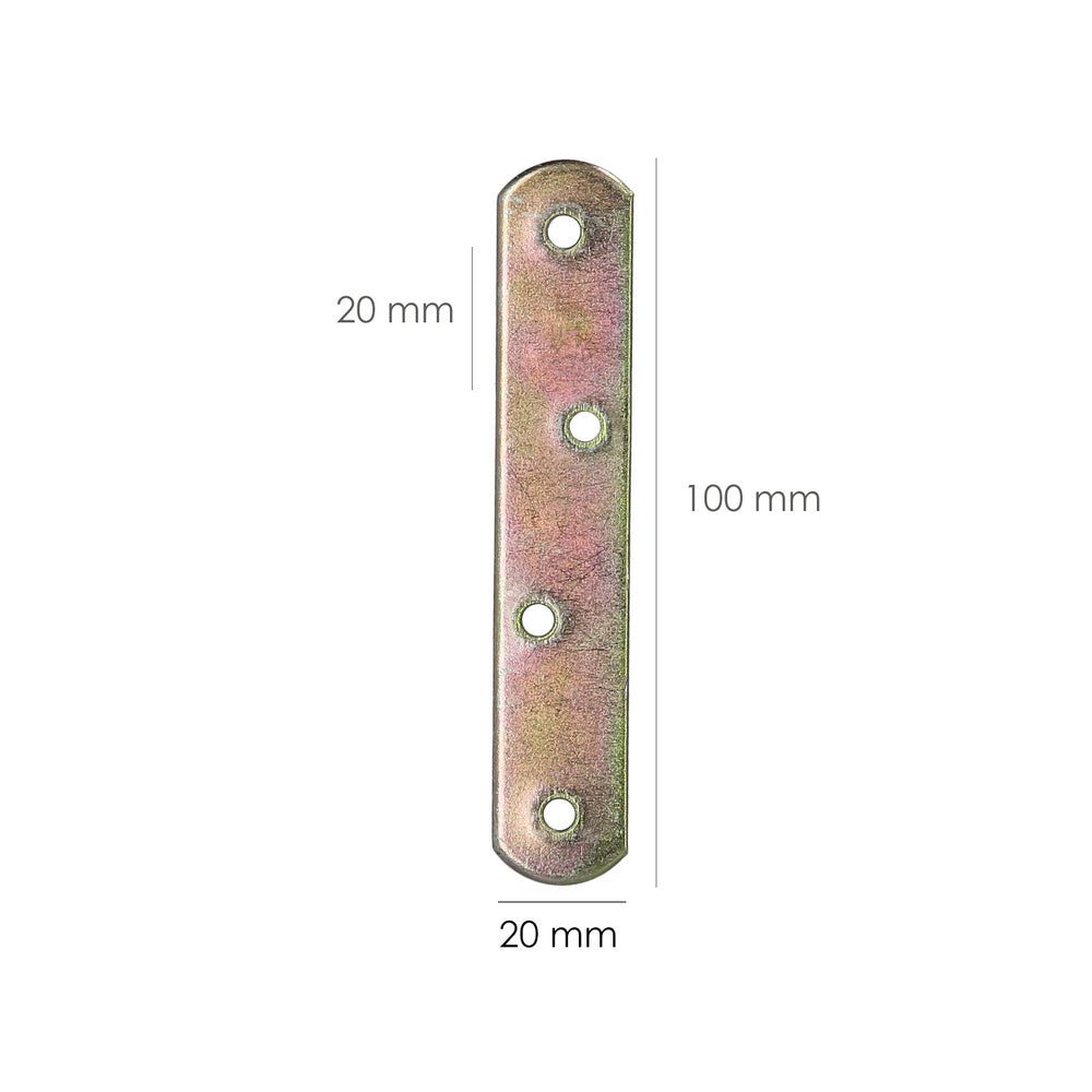 Placa bicromática Wolfpack 100x20 mm