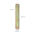 Placa bicromática Wolfpack 120x20 mm