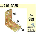 Cantoneira de madeira 65x90x90 mm