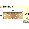 Suporte de madeira para placa bicromática 65x180 mm