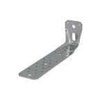 Soporte para madera con angulo reforzado 65x88x285 mm conector angular, escuadra fijación, zapata madera soporte pérgola madera