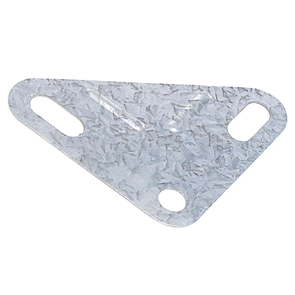 Galvanized shelf bracket