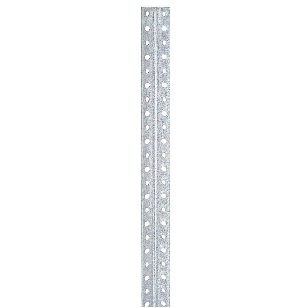 Galvanized shelving upright 2.5 m bar. P40