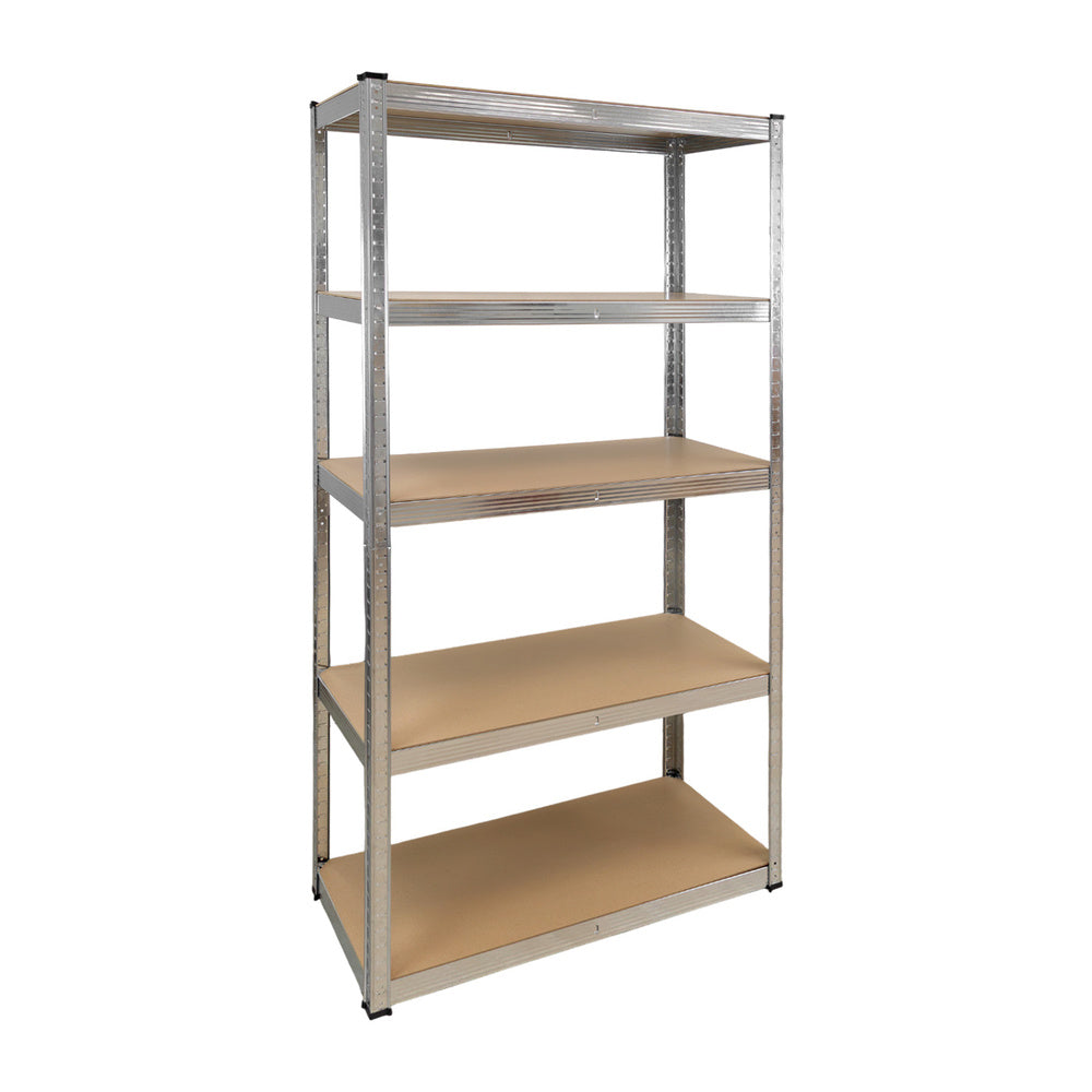 Quick-assembly boltless shelving unit 90x40x180 cm (5 shelves)