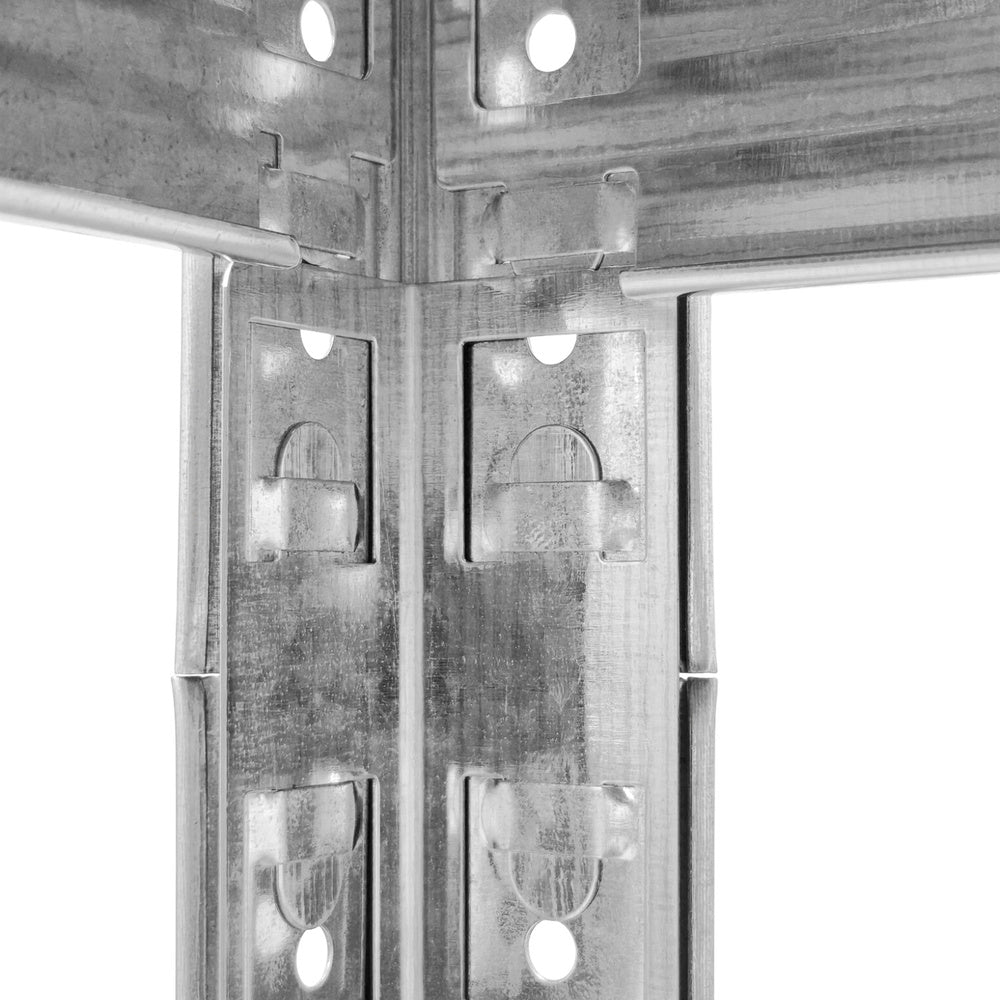 Quick-assembly boltless shelving unit 90x40x180 cm (5 shelves)