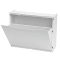 Zapatero resina 51x17x41cm blanco