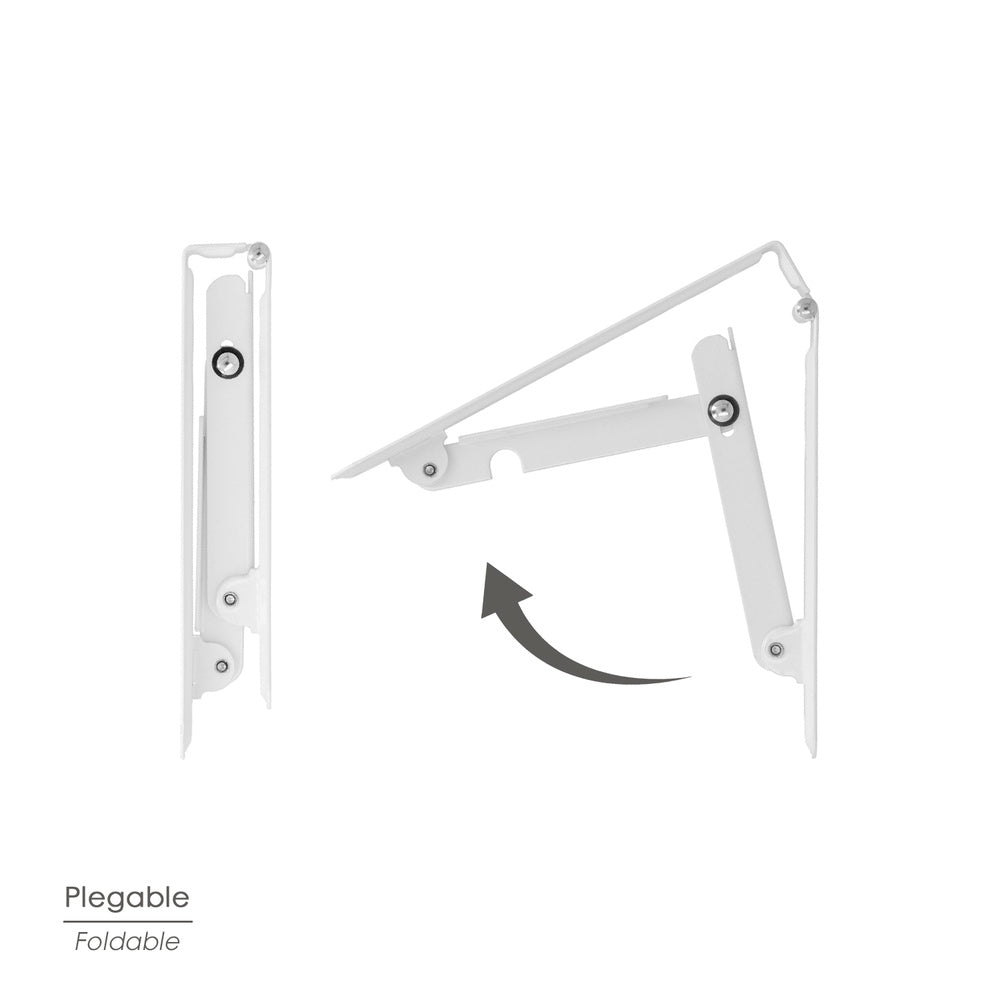 Palomilla wolfpack abatible blanca 300 mm