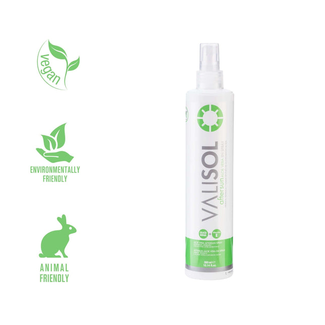 Aftersun aloe vera spray hidratante después del sol
