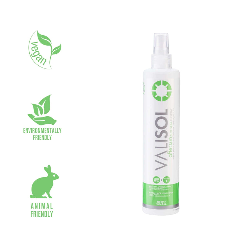 Aftersun aloe vera spray hidratante después del sol
