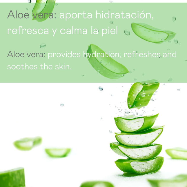 Aftersun aloe vera spray hidratante después del sol