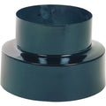 Reducción estufa vitrificado color negro de 150 a 120 mm