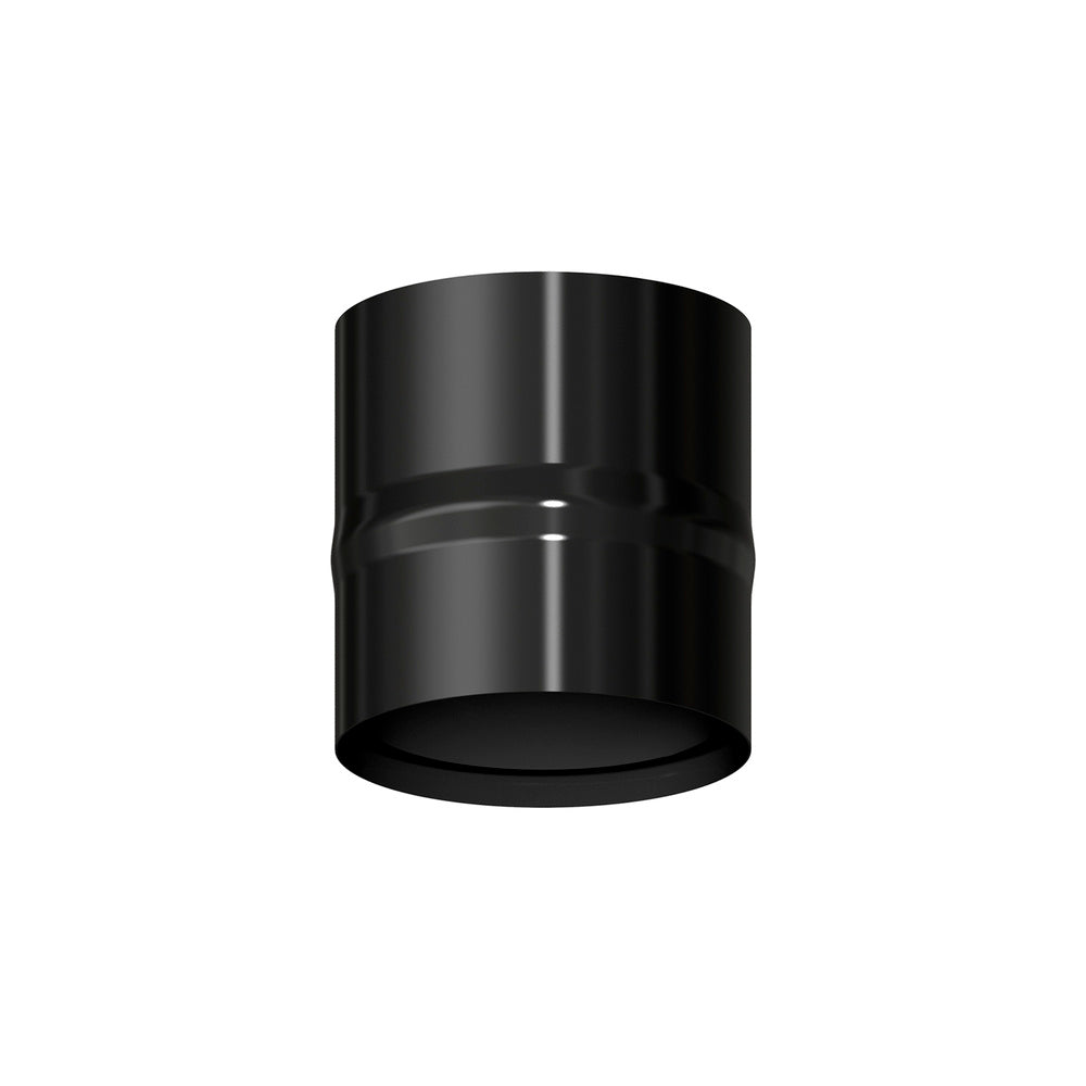Modulo anticondensados estufa vitrificado negro ø 150 mm condensador chimenea, anticondensados chimenea, anticondensación tubos