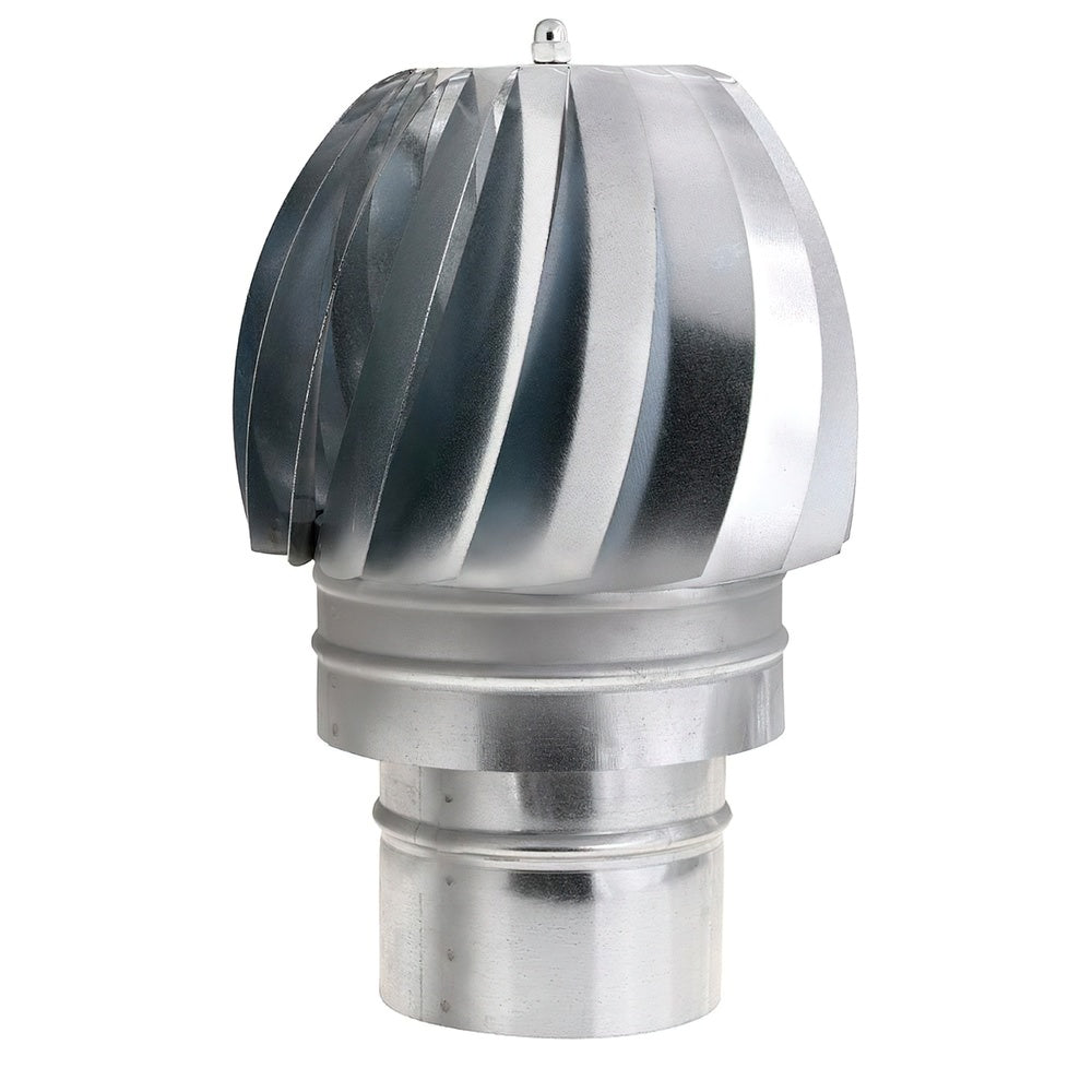 Wolfpack sombrero extractor galvanizado para estufa, chimenea, extracción de humos, para tubo ø 110 mm