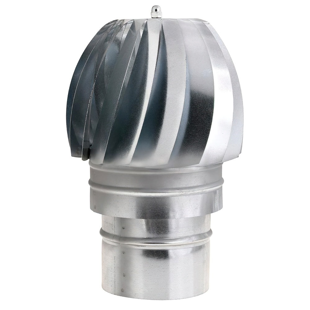 Wolfpack sombrero extractor galvanizado para estufa, chimenea, extracción de humos, para tubo ø 120 mm