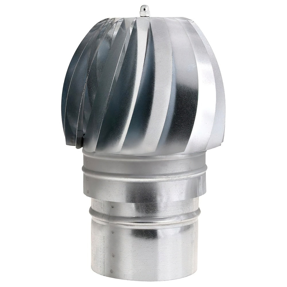 Wolfpack sombrero extractor galvanizado para estufa, chimenea, extracción de humos, para tubo ø 150 mm