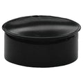 Tapa tubo estufa negro vitrificada 120 mm