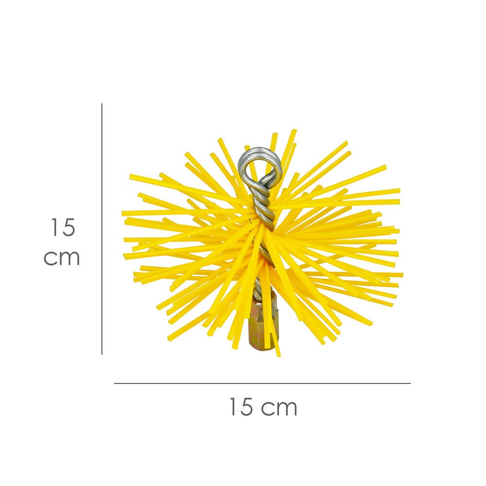 Escova de nylon para chaminés 150mm M12