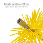 Escova de nylon para chaminés 150mm M12