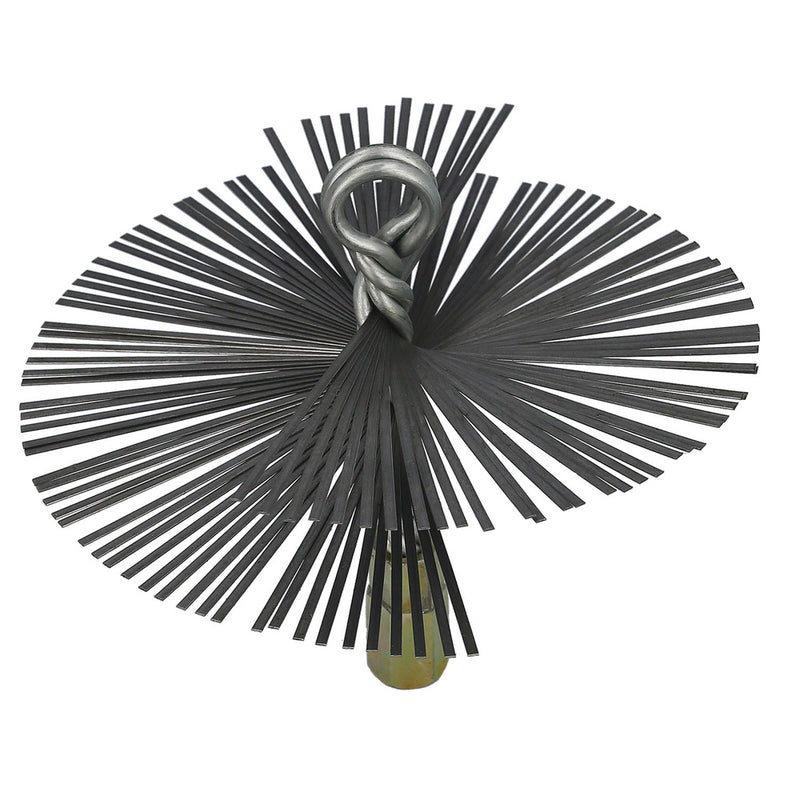 Cepillo deshollinador acero pl. 150mm M12