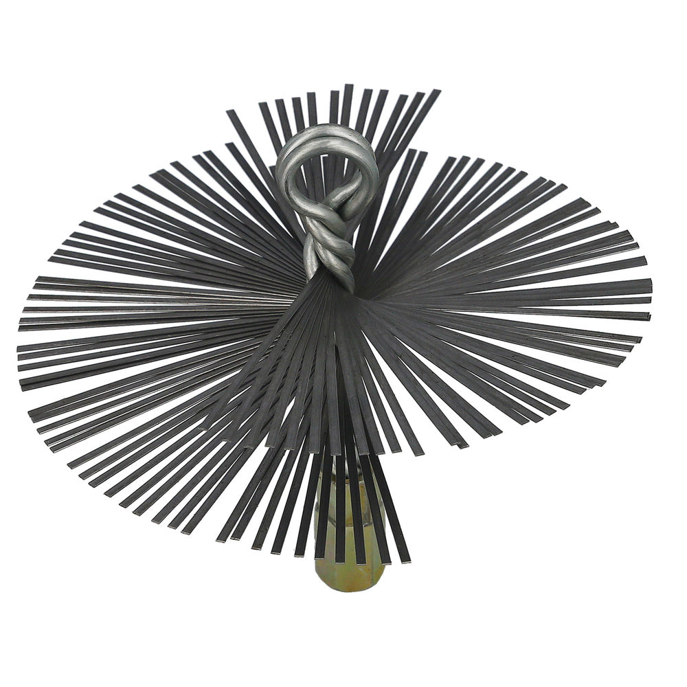 Cepillo deshollinador acero pl. 150mm M12