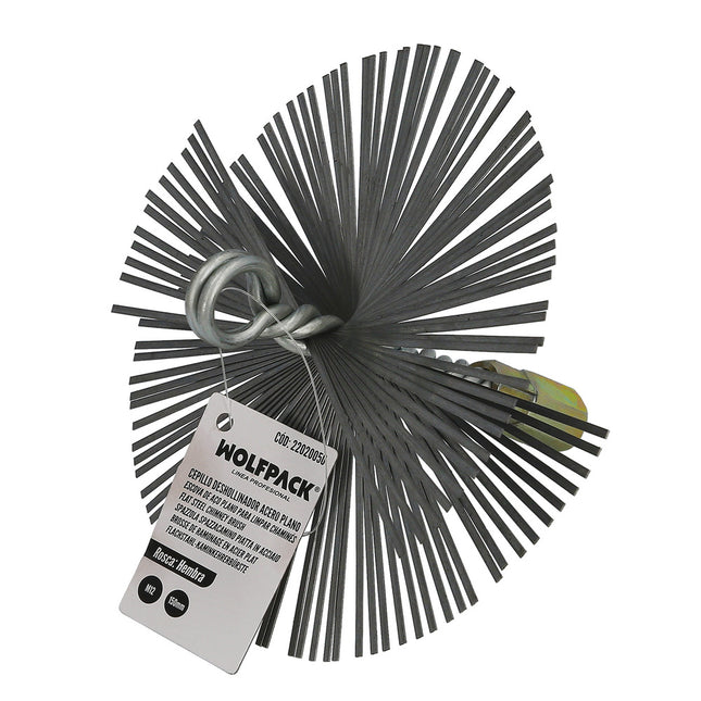 Cepillo deshollinador acero pl. 150mm M12