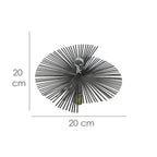 Cepillo deshollinador acero pl. 200 mm m12