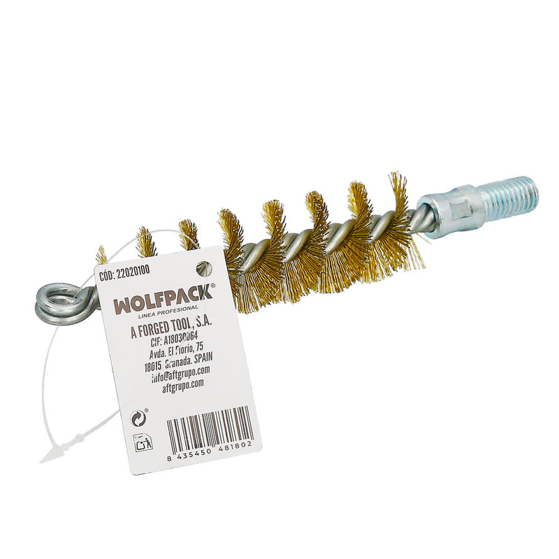 Cepillo limpiatubos acero  30 mm M12