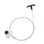 Deshollinador kit estufa pellet ø 80/100 mm longitud 2,5 metros