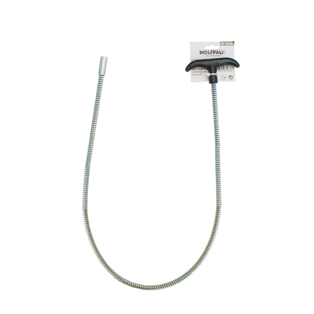 Mango flexible reforzado para cepillos m12 longitud 1metro mango t