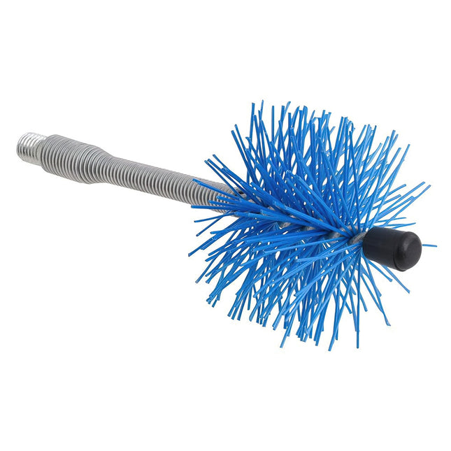 Deshollinador cepillo nylon eje flexible  80 mm