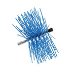 Deshollinador cepillo nylon 150 mm.