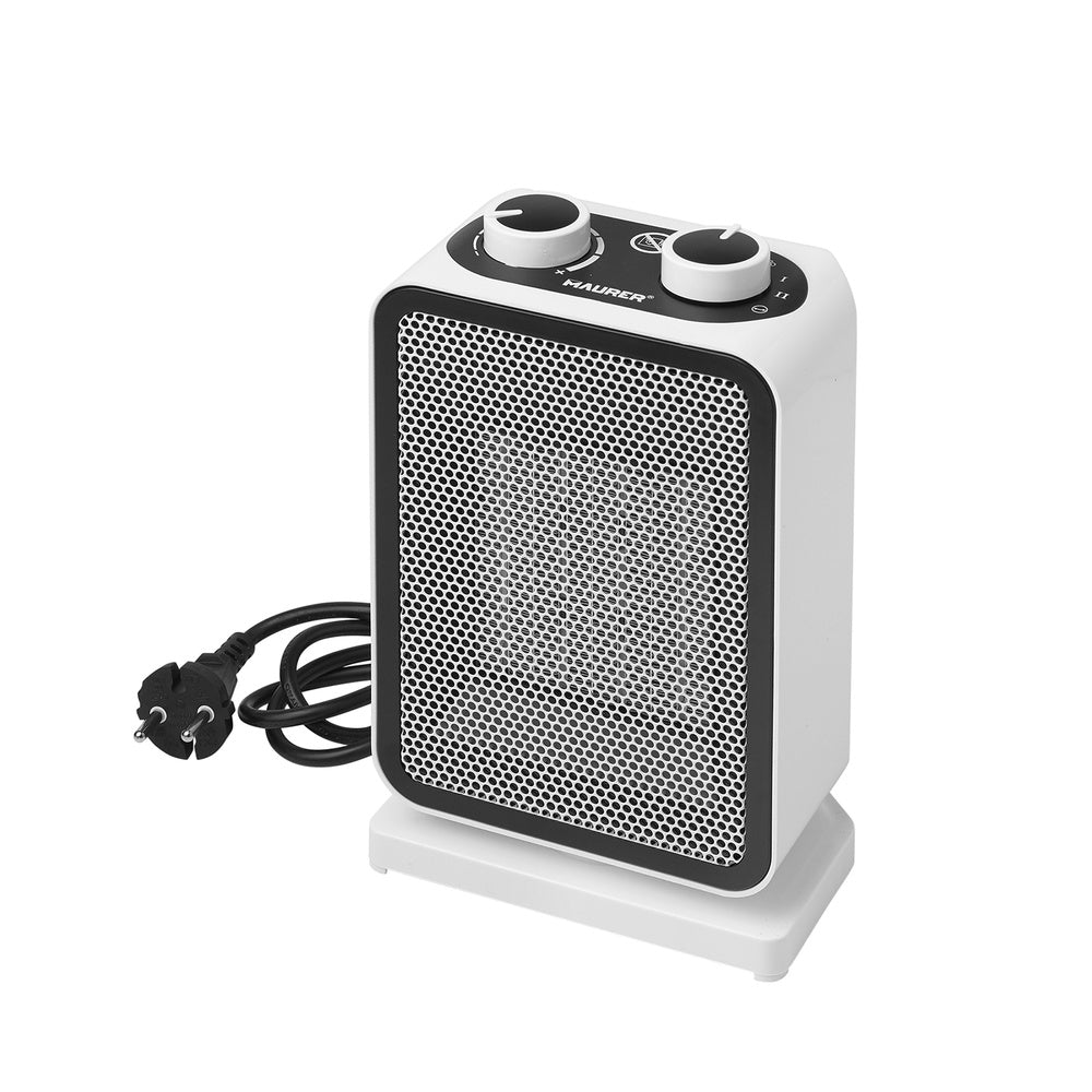 Aquecedor de ventilador/fogão cerâmico oscilante 1000/1500 watts