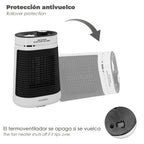 Termoventilador cerámico oscilante 1000/1500 watt.