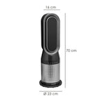 Termoventilador cerámico oscilante con mando 1.300 / 2.000 watt. Temporizador 12 horas.