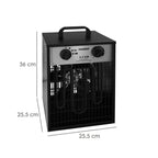 Calefactor industrial 1650 / 3300 watt. Cañón aire caliente.