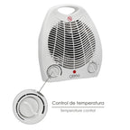 Termoventilador ovalado 1000 / 2000w