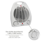 Termoventilador ovalado 1000 / 2000w
