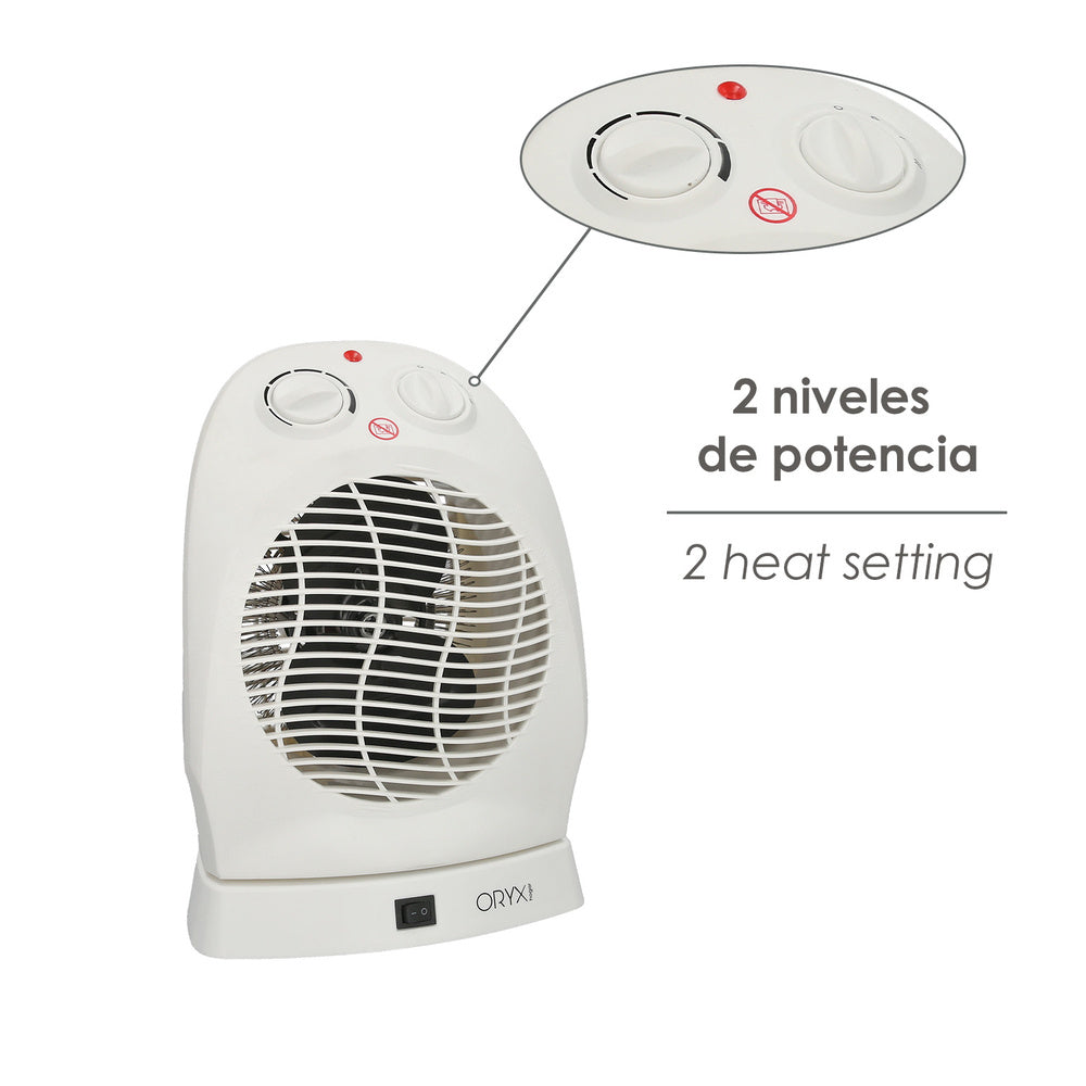 Termoventilador oscilante 1000 / 2000w